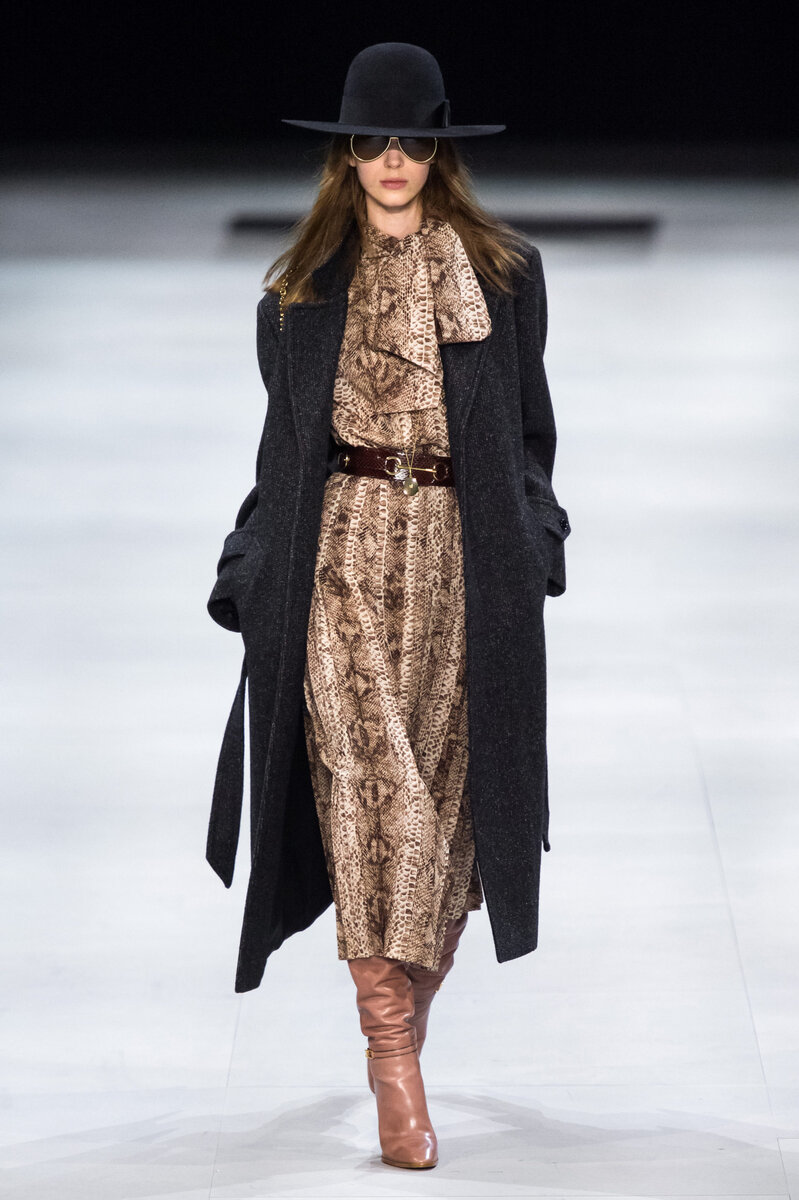 Пальто с показов Celine, Mulberry, Max Mara, осень-зима 2019-2020
