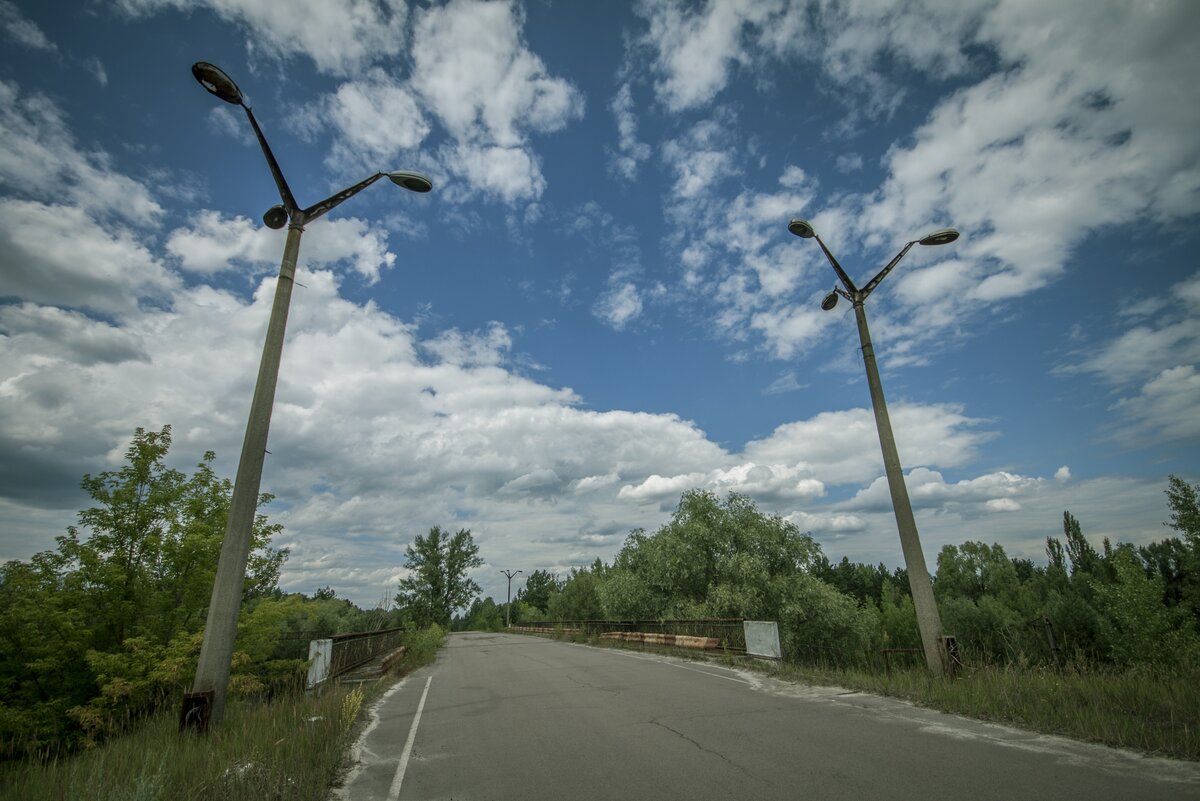 Мост смерти в чернобыле
