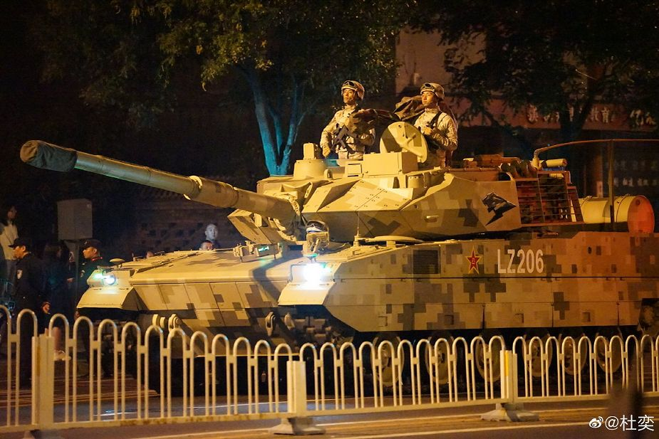 Лёгкий танк Type 15 на репетиции парада в Пекине. источник: armyrecognition.com