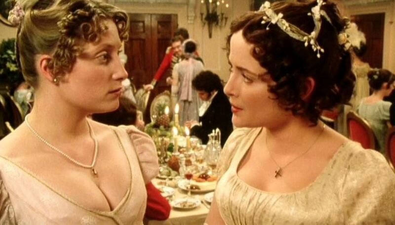 Джейн Беннет – Сюзанна Харкер, Элизабет – Дженнифер Эль, «Гордость и предубеждение» 1995 года, smellslikerock.net 