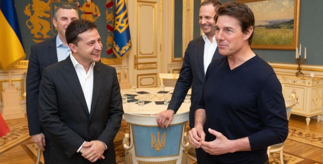 Уладзімір Зяленскі і Том Круз / president.gov.ua