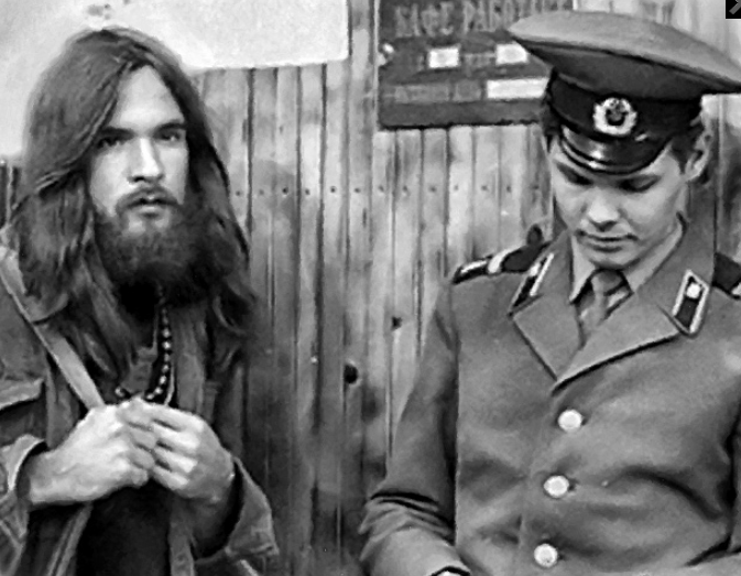 Советский хиппи, 1979 г. Фото: https://papa-lesha.ru