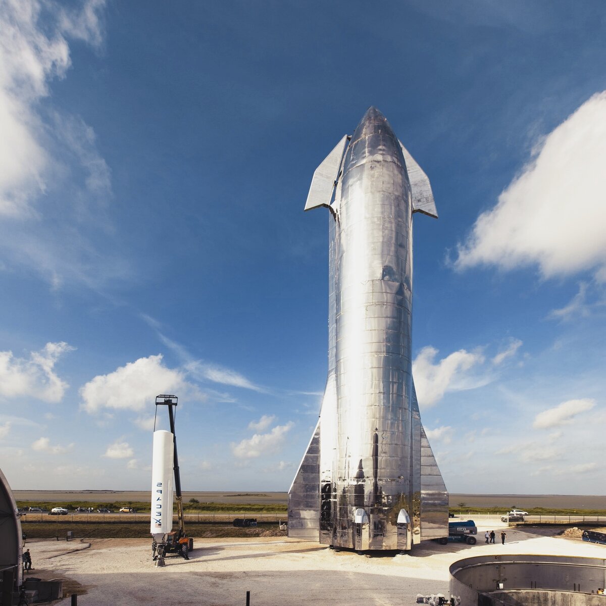 SpaceX. Starship SN1 