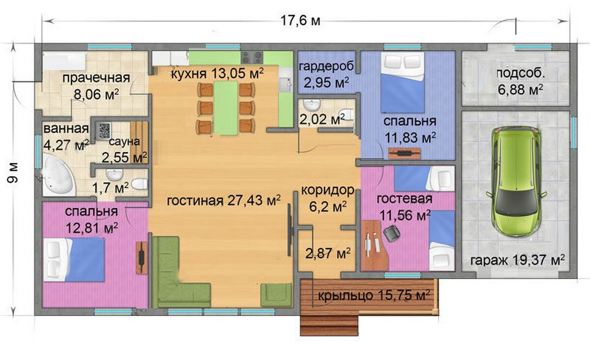 План дома "Шуя"