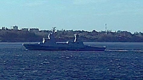 Корвет Magen класса SA»AR-6 на ходовых испытаниях