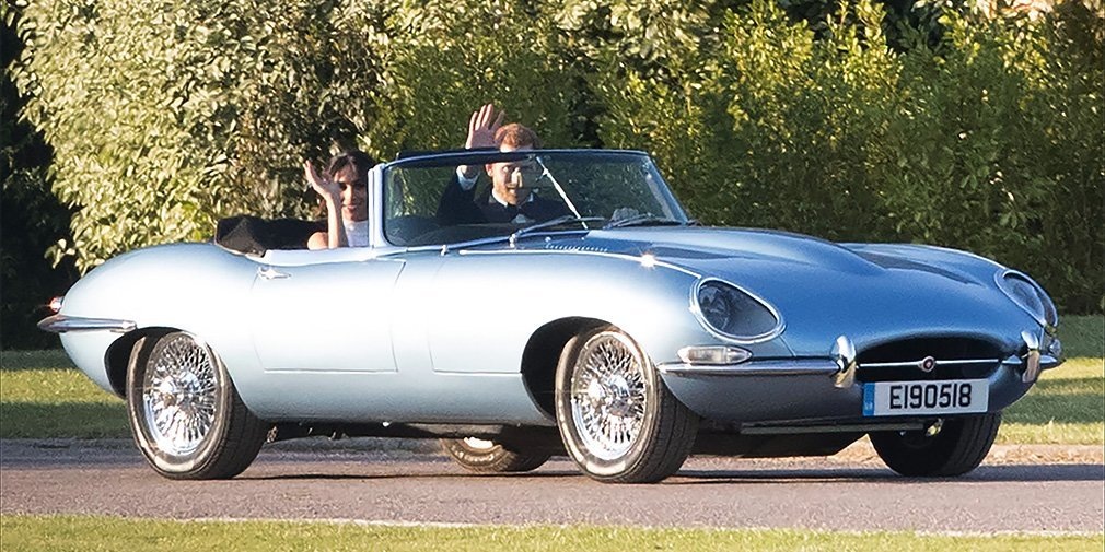 Королева подарила принцу Гарри на свадьбу уникальный Jaguar E-Type Concept Zero. Сейчас эксперты оценивают Jaguar E-Type Zero в $ 500 000
