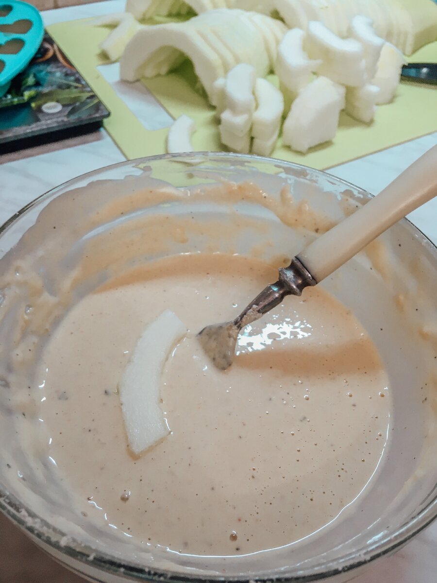 Кабачки в кляре