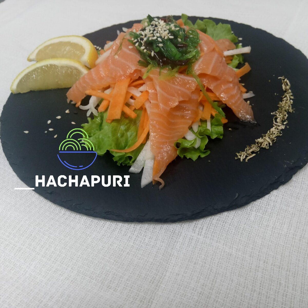 Сашими в одном из заведений, где я работал 