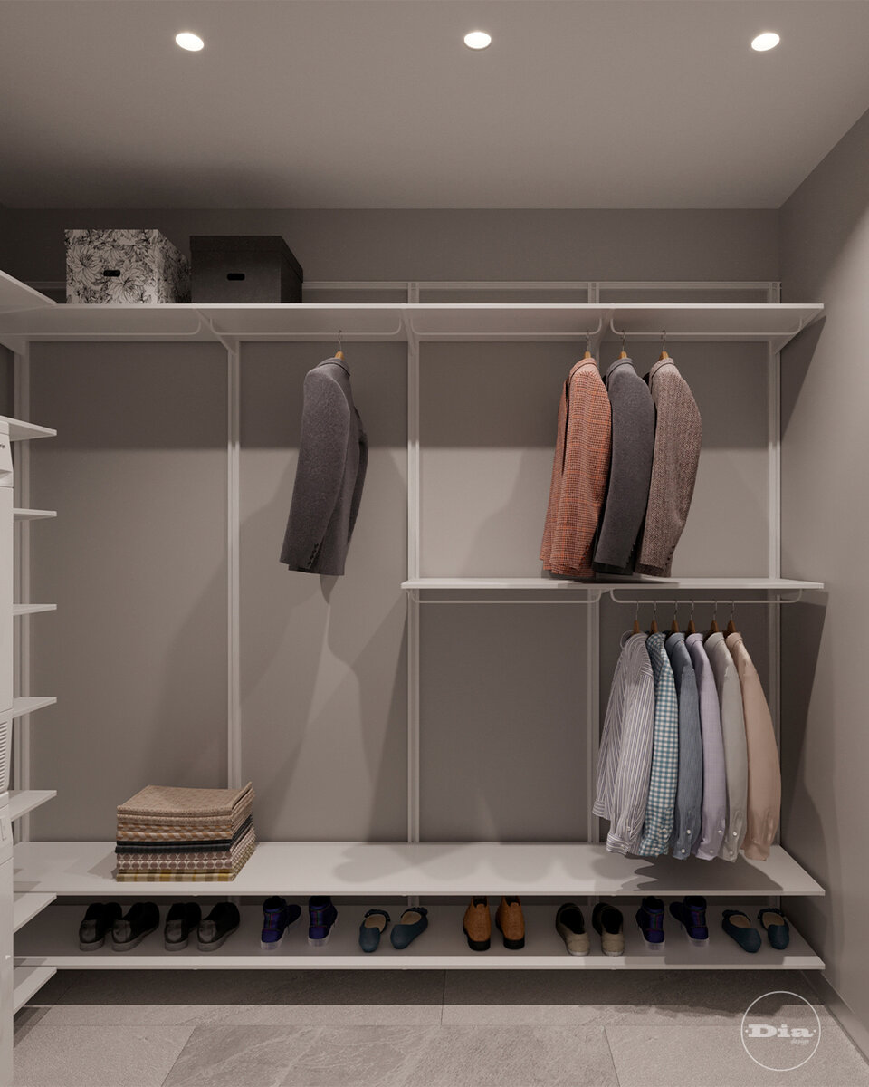 Обустройство маленькой гардеробной комнаты: фото, дизайны, советы