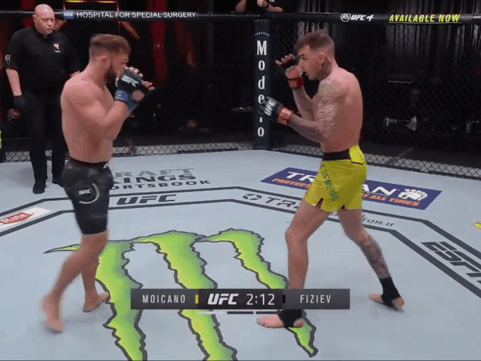 проход в ноги от Мойкано