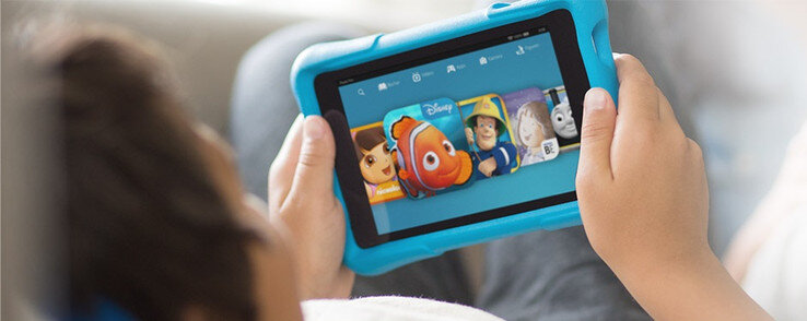 Безопасный планшет. Планшет Amazon Kindle Fire HD 6 Kids Edition.