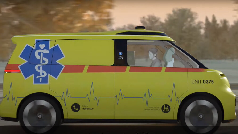 Скриншот с ютуб-канала Volkswagen Nutzfahrzeuge