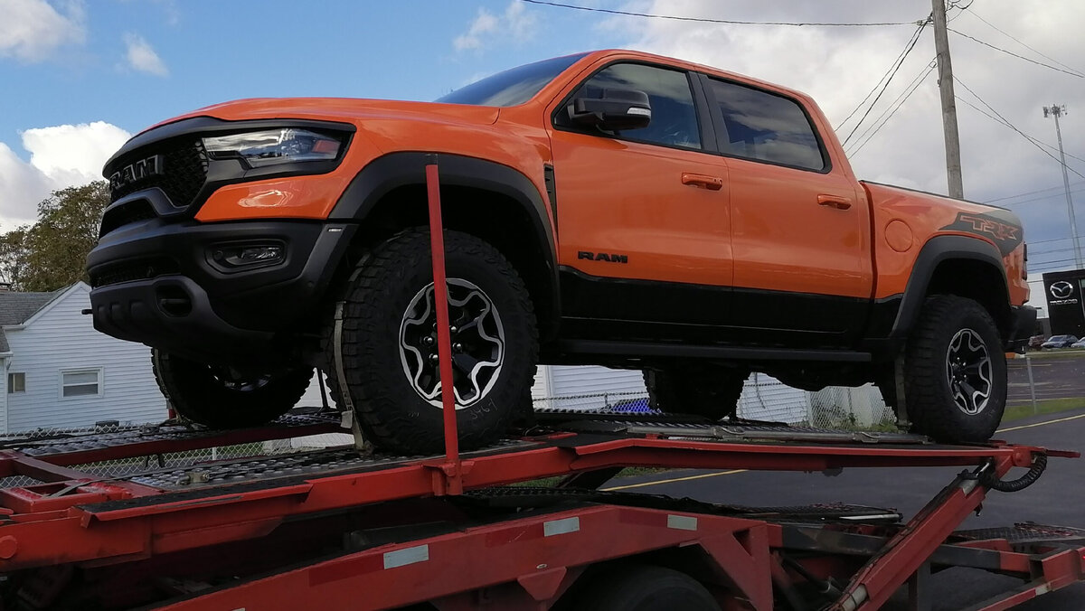 2022 Ram 1500 TRX Ignition Orange Edition