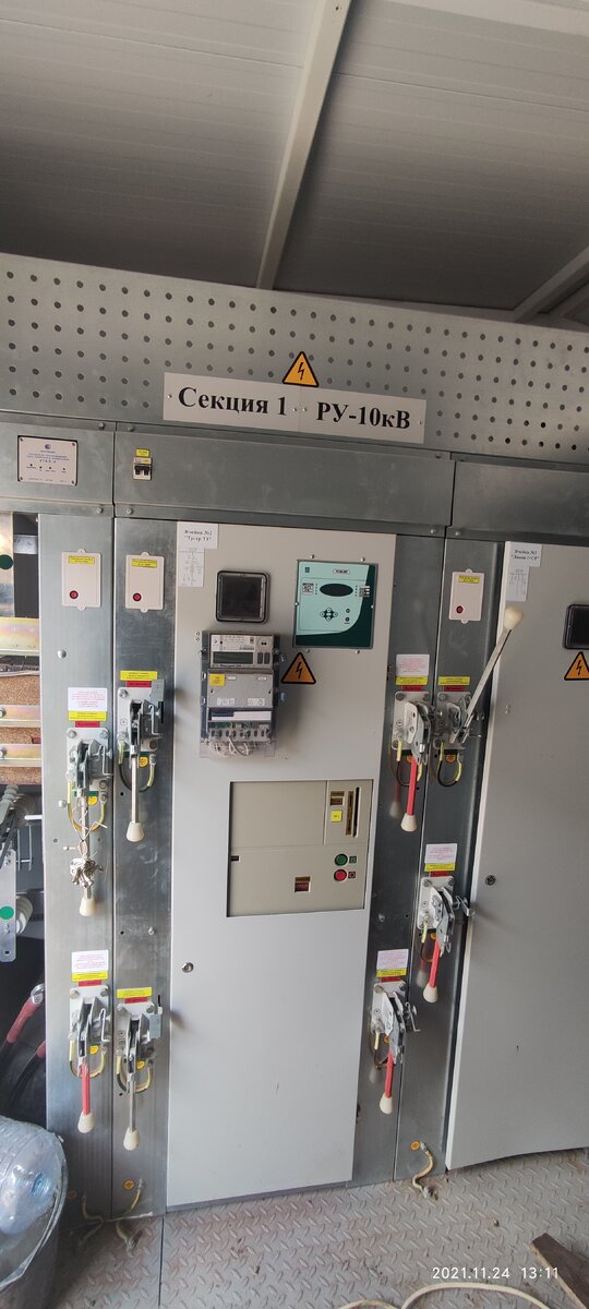 На второй КТП защита выполнена на устройствах РС-80МР. Также проведена настройка (реле, светоиндикация, логические входывыходы) и проверка защит данных терминалов.