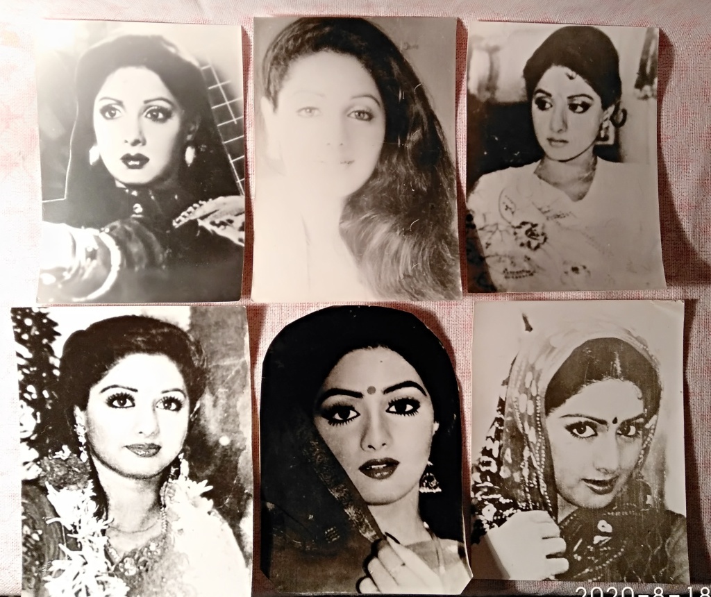 Шридеви. Многие её фото были и в моей коллекции.