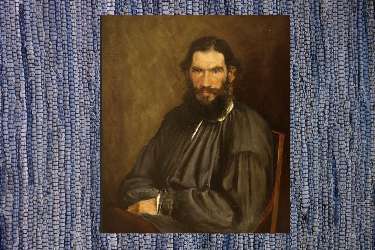Крамской. "Портрет Льва Толстого", 1873 г.