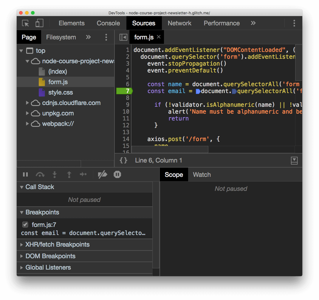 Advance scripting. QUERYSELECTOR JAVASCRIPT. Дебажить код. SMLOGIX точка останова. Advanced js.