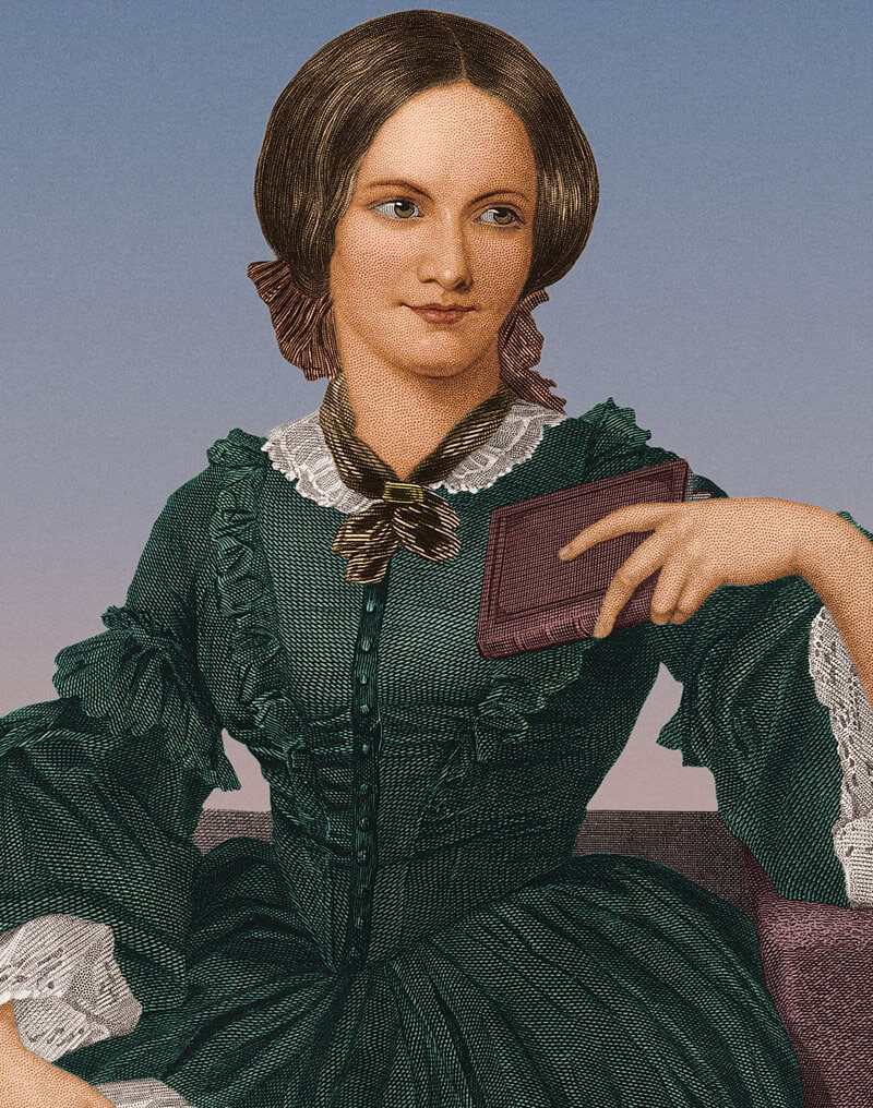 Шарлотта Бронте. худ. Эверт А. Дайкинк. 1873 г.