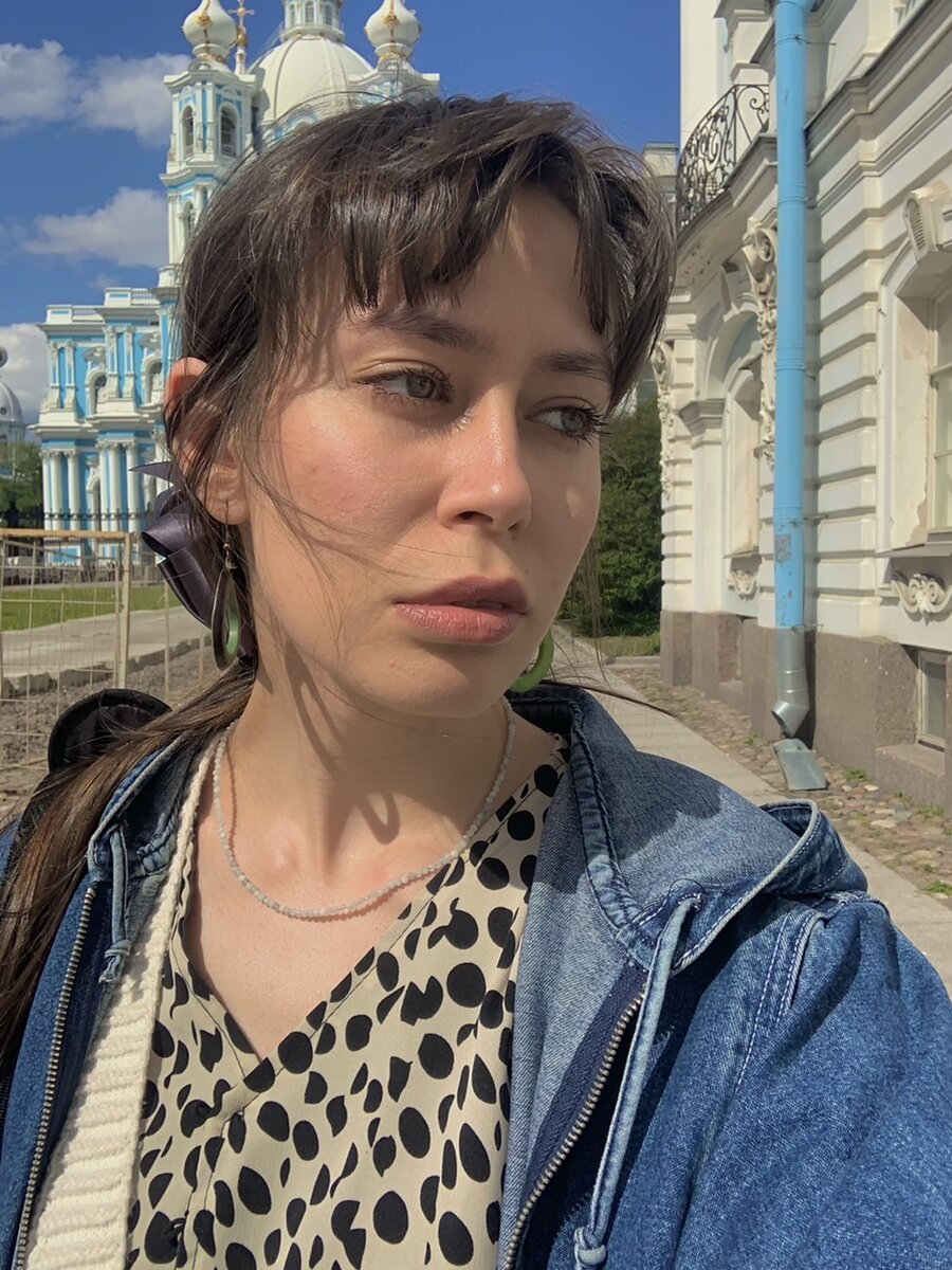 в пути на выставку