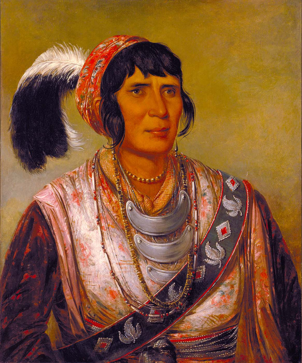 Джордж Кэтлин. Оцеола. 1838.