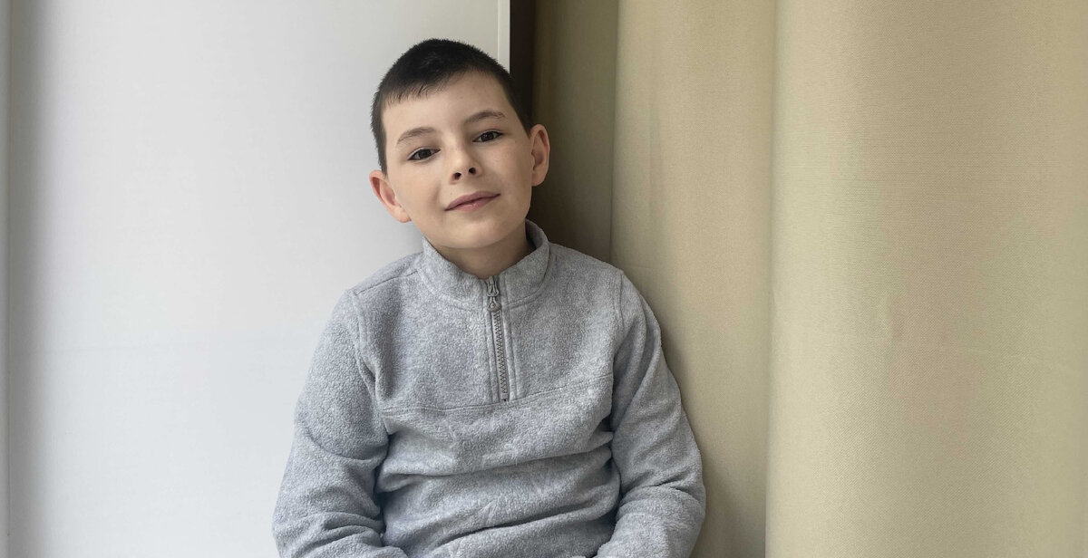 Кирилл Шалобало, подопечный фонда "Алёша"