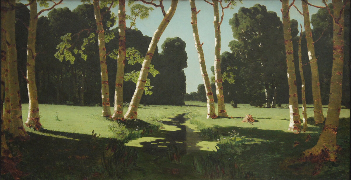 "Березовая роща", А.И. Куинджи, 1879.