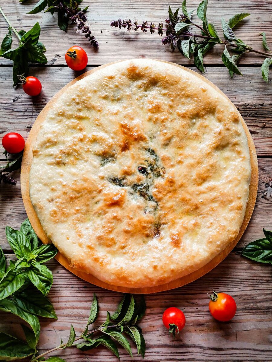 Цахараджин (осетинский пирог со свекольными листьями) — рецепт с фото пошагово