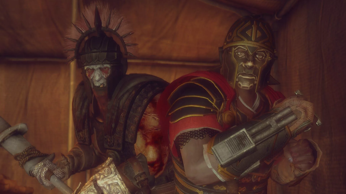 Легион Цезаря: Всегда на пике моды с доспехами из сотни полосок ткани!