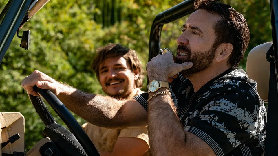 Кадр из фильма «Невыносимая тяжесть огромного таланта»