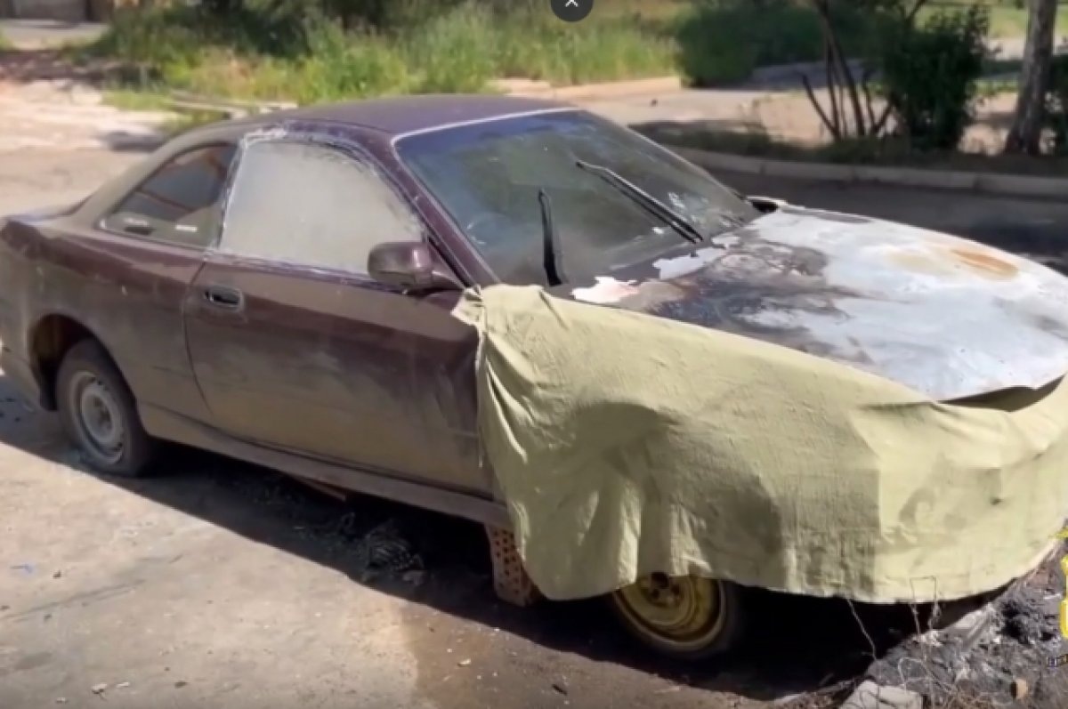    Двое жителей Иркутской области случайно подожгли чужую машину