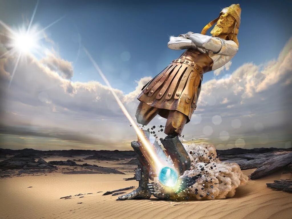 Колосс на глиняных ногах из вещего сна вавилонского царя Навуходоносора