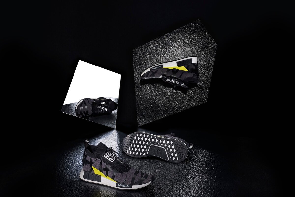 “NHBAPE NMD STLT”