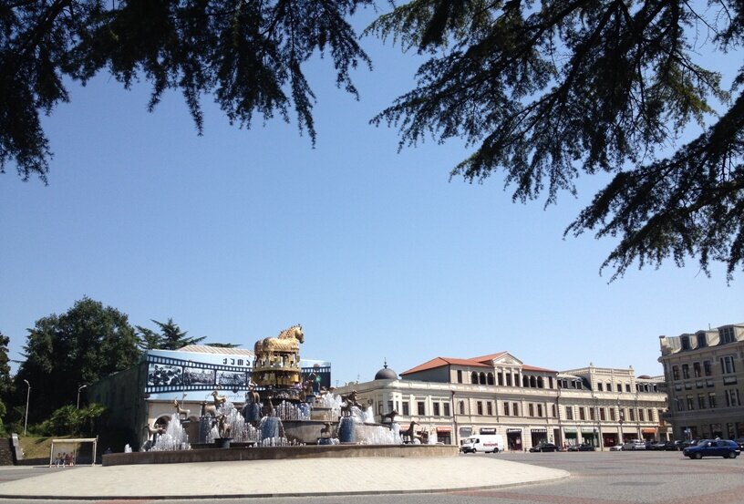 Кутаиси, центральная площадь