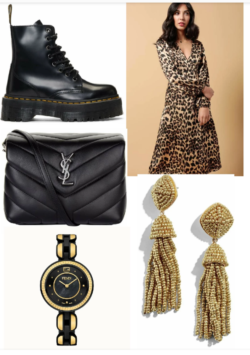 Как и с чем носить леопардовое платье: 14 восхитительных и модных идей