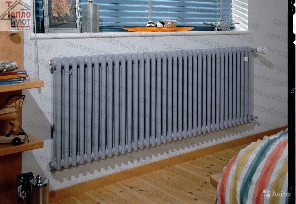 Чугунный радиатор, более современный