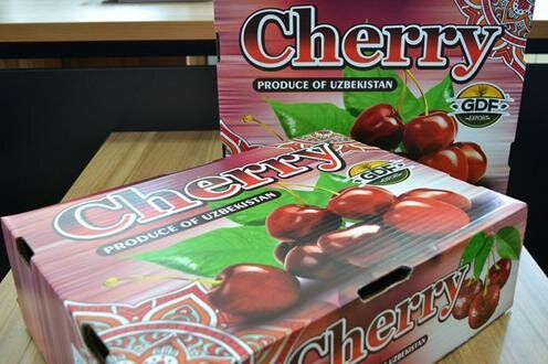  Экспортная черешня из Узбекистана. Фото с сайта Jahonnews.uz