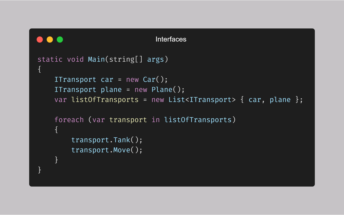 Для чего нужны интерфейсы? Применение в C# (Часть 1) | .Net Review | Дзен