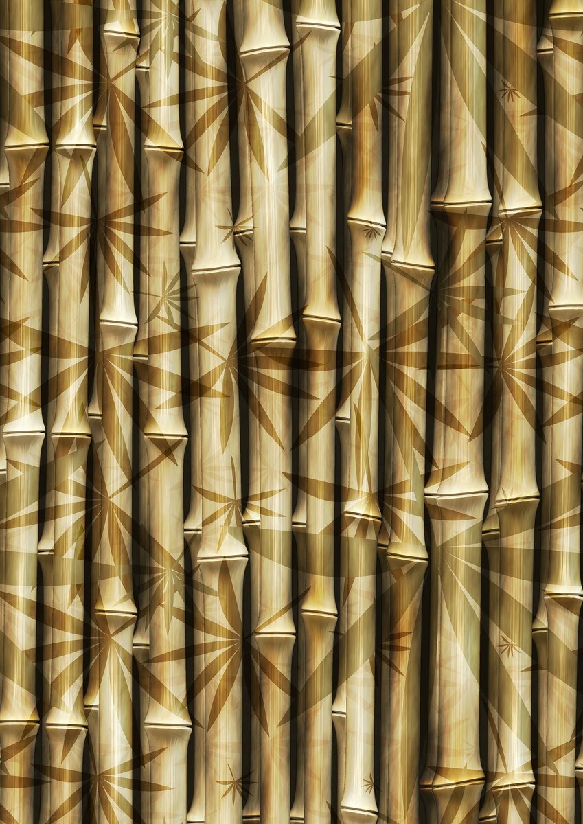 Чем клеить бамбуковые обои