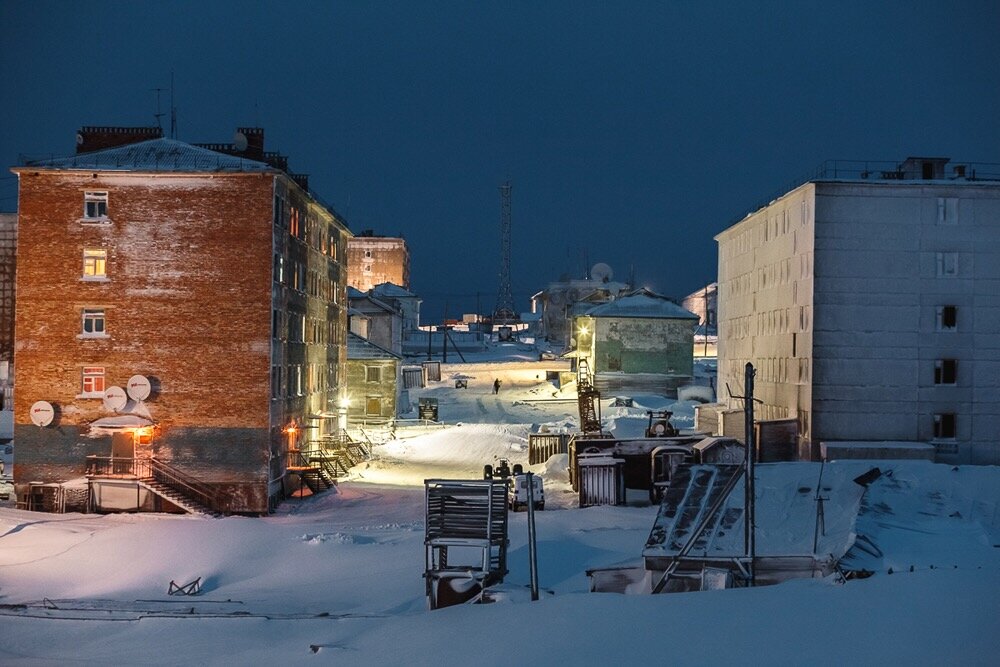 Диксон поселок городского типа фото