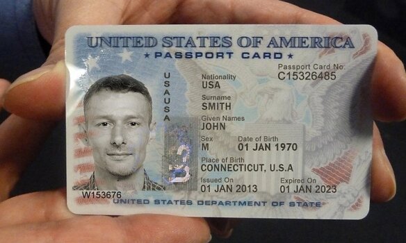 Паспорт гражданина США