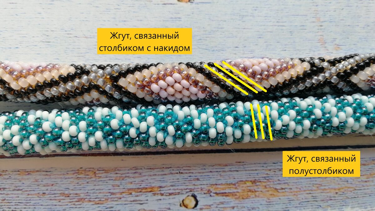 Жгуты из бисера: разновидности, техники, подсказки — Журнал HandmadeMart