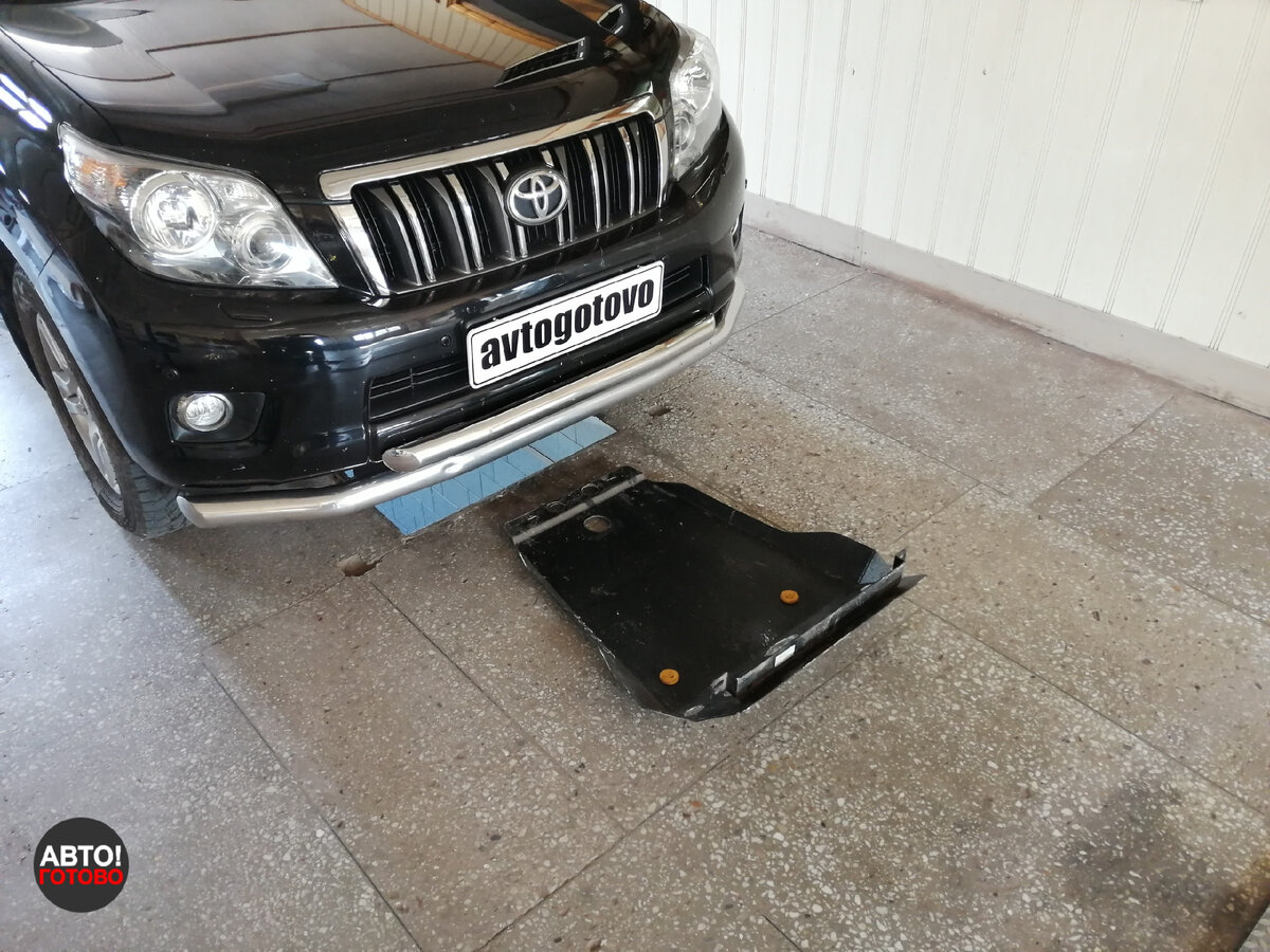 Защита радиатора и двигателя МОТОДОР, сталь 3мм 