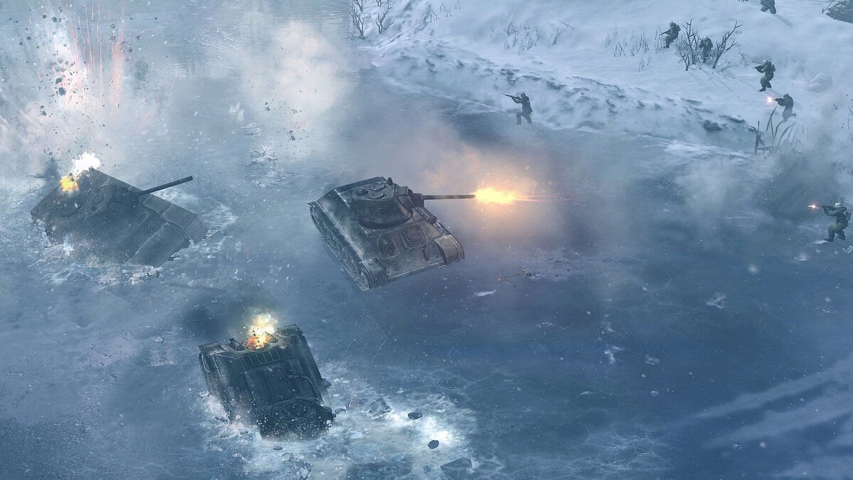 Изображения игры Company of Heroes 2.