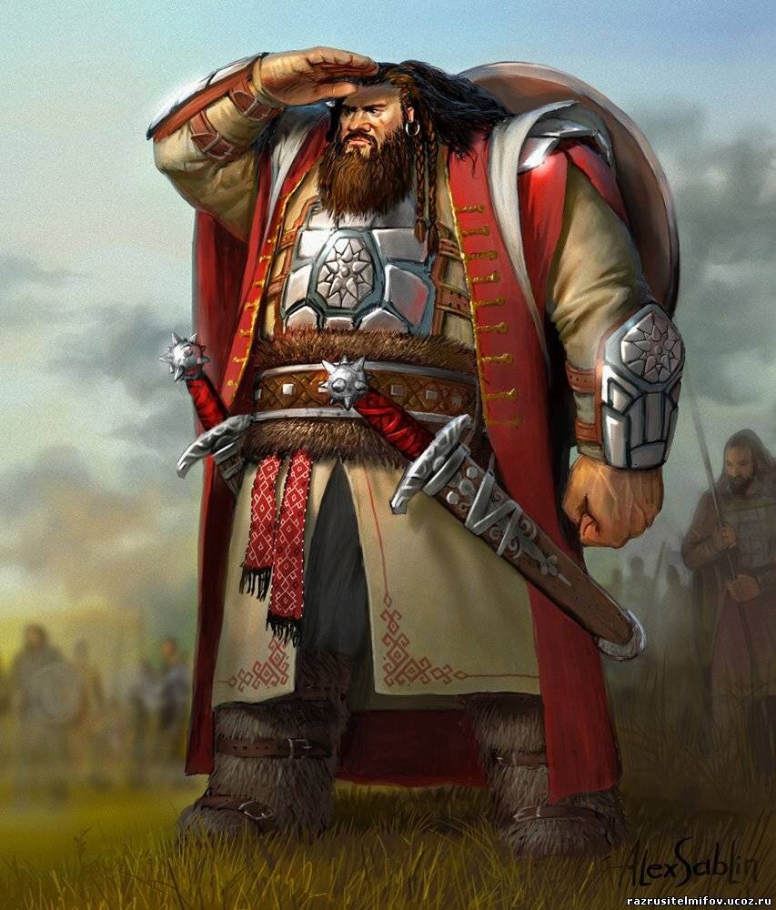 Святогор волотский богатырь