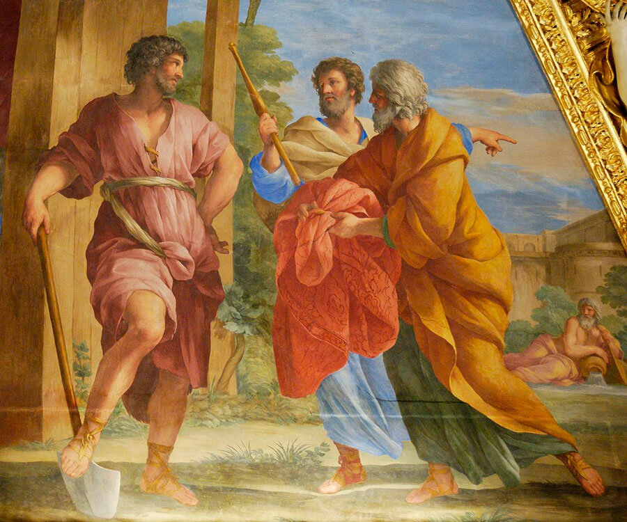 Джованни Франческо Романелли.  Цинциннат выбран в качестве диктатора, 1655-58