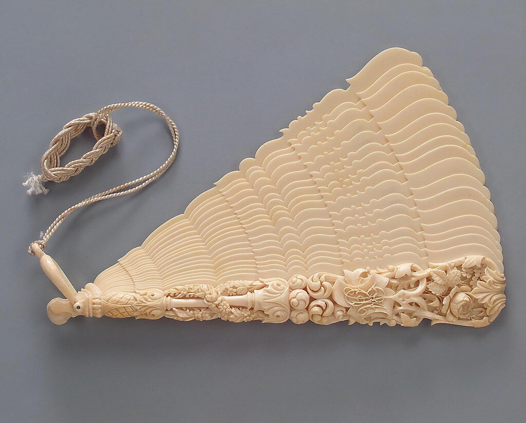 Веер, ок. 1880 г. Германия.