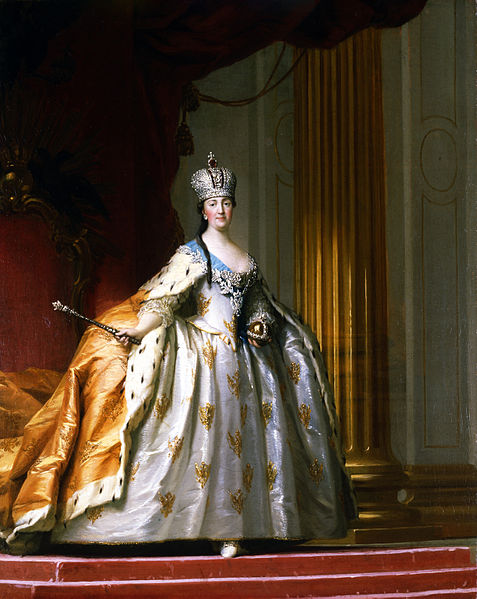 Коронационное платье Екатерины II: заявка на право на престол