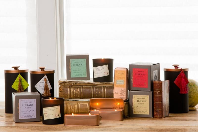 Свечи Library от PaddyWax
