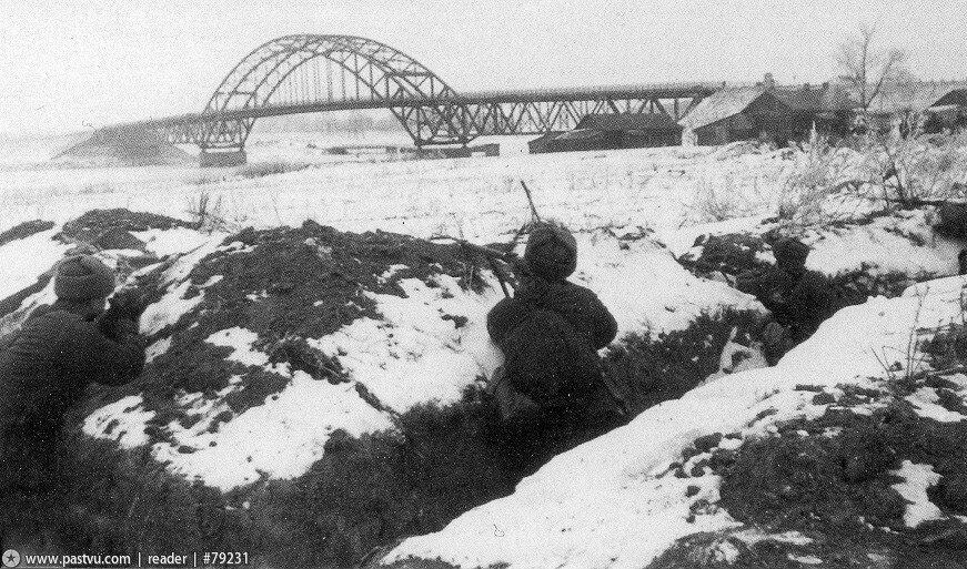 Химкинский мост осень 1941г.