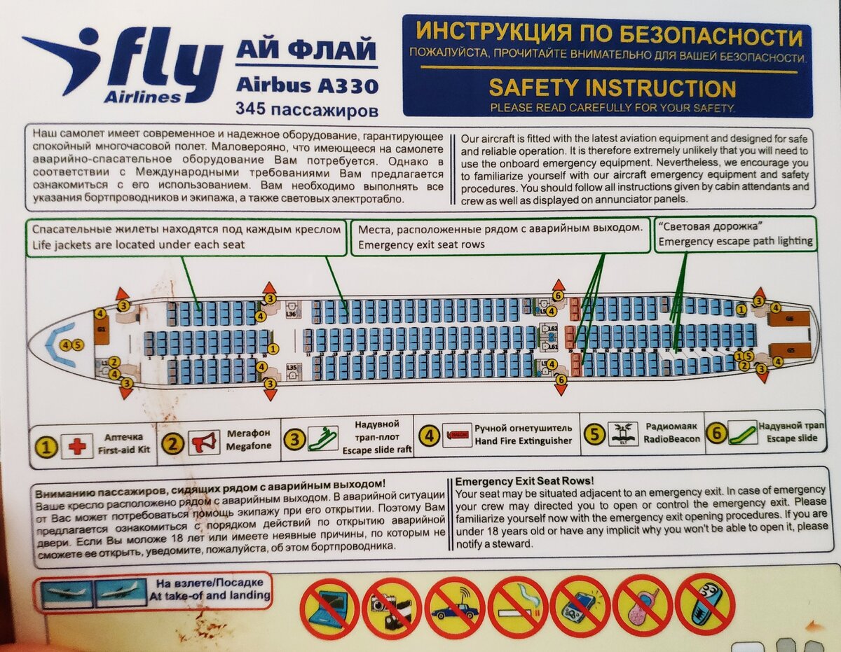 Инструкция по безопасности от АЙ ФЛАЙ